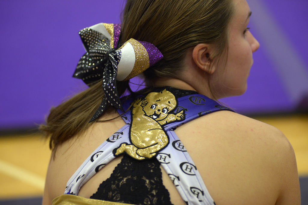 Hickman Kewpie logo is seen on the back